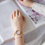 CITIZEN 星辰 光動能簡約時尚漸層女錶-28mm EM0809-83Z, , large