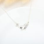 【Angel & Me】鯨生有妳 微笑 鯨魚 s925 純銀項鍊 聖誕 生日禮物, , large