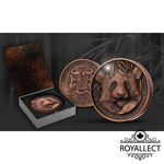 GIANT PANDA 1 Kg Kilo Copper Coin 1500 Francs Benin 2023, , large