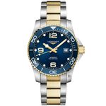 LONGINES 浪琴 深海征服者浪鬼陶瓷潛水機械錶-藍x金/41mm L37813967, , large