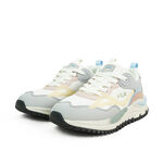 Kixpress-Fila Overlap 女 休閒鞋 運動鞋 慢跑鞋 低筒 透氣 復古 灰粉 [5-J347Y-756], , large