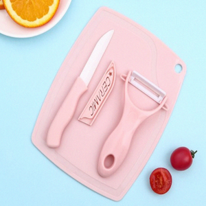 【Chuang Yi】Ceramic Fruit Knife Three-Piece Set
