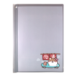 A4 Slide Bar Report Cover &ndash; Gray, , large