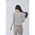 (S) max co質感亞麻棉質藍色外套二手衣, , large