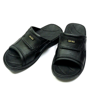 [e shoe store] Taiwan-made PVC waterproof non-slip slippers Plastic waterproof slippers Men's 26CM