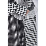(L) 【董仔私服】kexin圓點菱格黑色洋裝二手衣, , large