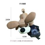 【可愛造型 可機洗 透氣抗菌】大耳狗 鑰匙包 零錢包 吊飾 鑰匙圈吊飾 禮物 交換禮物 包包吊飾【加贈購物袋顏色隨機】, , large