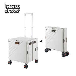 igrass outdoor 多功能折疊都市推車-米白