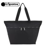 |快速出貨|Lesportsac Carlin 頂部拉鍊托特包 手提包-黑, , large