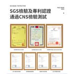【K’s 凱恩絲】可水洗KF94專利蠶絲4D立體透氣運動口罩(通過SGS檢驗認證、抗UV防曬50+、100%專利蠶絲), , large