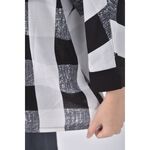 (XL) ob style格紋白色長袖上衣二手衣, , large