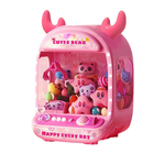 粉Q熊夾娃娃機 USB充電版 顏色款式隨機, , large