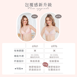 【可蘭霓Clany】台灣製立體美型2.0無鋼圈吸濕排汗 S-Q/2XL 旅行內衣 柑橘粉 6976-31, , large