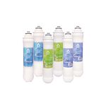 【麗水生活】卡式97K 5米漸層式精密濾心 顆粒活性碳濾心 高級椰殼碳棒濾心 97K過濾器 漸層式濾芯-6入, , large