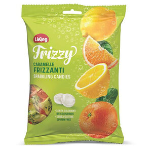 Frizzy Orange Lemon Candies