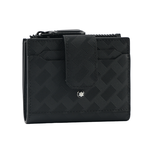 Montblanc 萬寶龍 Extreme 風尚系列3.0 釦式迷你二折短夾/黑色, , large