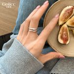 【Gulicc 】古莉可 戒指 簡約個性交叉戒指, , large