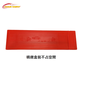 【CAR WAY】Vehicle Emergency Repair Kit - Warning Sign + Tire Socket + Tire Repair Strip Tool Set (Tire Repair DIY)