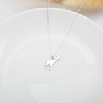 【Angel & Me】可愛 長頸鹿 Giraffe s925 純銀 項鍊 生日 情人節 聖誕節 禮物, , large