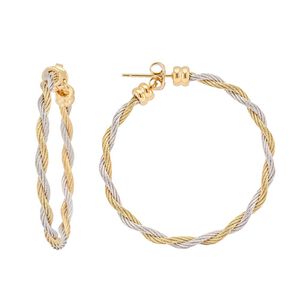 CHARRIOL 夏利豪 Love Twist 愛與扭轉耳環 03-804-1279-0