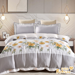 【Betrise】 Simple Blue | C Energy Series 300-Thread 100% Pure Tencel™ Light-Quenched Graphene Quilt/Double-Use Quilt Cover (182 x 212 cm), , large