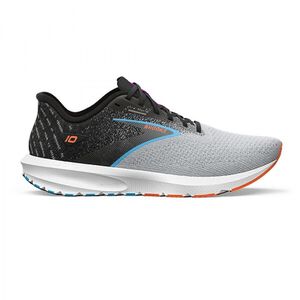 Brooks Launch 10 男 慢跑鞋 運動 路跑 競速 緩衝 輕量 緩衝 灰 黑 [1104092E019]