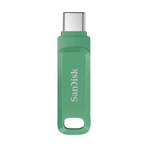 【SanDisk】Ultra GO 2TB 草本綠 TYPE-C USB 3.2 雙用 OTG 旋轉隨身碟 讀取速度 400MB/s