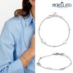 【快速出貨】MORELLATO TALISMANI系列 銀色不鏽鋼 蝴蝶之心手鍊 SAUN37, , large