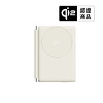 [萬摩科技]Allite WP1 5000mAh 全能充輕薄磁吸 Qi2 行動電源（ 產品標示 Wh，可帶上飛機 ）, , large