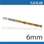 鉅玉經典｜六角白鐵起子鑽頭-6mm YJCS-06, , large