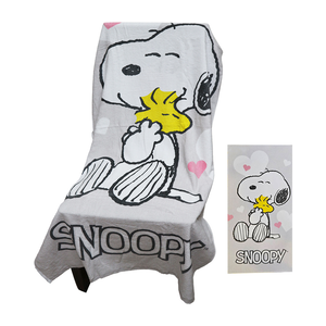 SNOOPY史努比大浴巾-1件