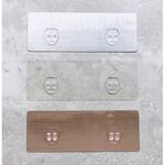 [熊好貼國際]鍋蓋 免鑽免釘(304不繡鋼 )平整光滑面(選重覆貼)粗糙紋路牆面皆可貼(選超黏貼) 無痕掛勾掛鉤, , large