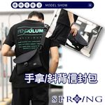 SPRING-尼龍布手拿包中性百搭斜背包簡約手拿包斜背包, , large