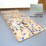 [台客嚴選] 普普圓點竹面單人透氣床墊 台灣製 薄墊 學生床墊 冬夏兩用 單人床墊, , large