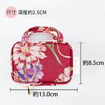 日本製 【Passage Bois】小蒼蘭 首飾化妝包, , large