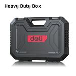 【deli tools】1/4 inch Socket Wrench Set 20PCS, , large
