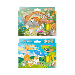 【PENROTE 筆樂】柴語錄12色海綿頭彩色筆 2款, , large