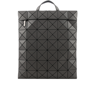 ISSEY MIYAKE BAO BAO LUCENT 啞光霧面扁形後背包/炭灰色
