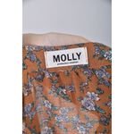 (S) molly質感紡紗橘色長袖上衣二手衣, , large