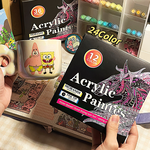 【上手家居】莫蘭迪色丙烯馬克筆-12色 12色(彩色筆/丙烯麥克筆/馬克筆丙烯/彩繪筆/丙烯筆/繪畫筆), , large