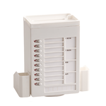 【上手家居】自律打卡器筆筒-白色(行事曆/打卡器/讀書計畫本/自律打卡本/代辦事項), , large