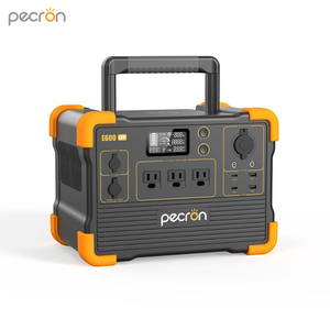【PECRON】E600LFP High-Performance Compact Power Supply｜1200W/614Wh｜Lithium Iron Phosphate, Power Supply for Power Outages, Disaster Prevention, and Camping