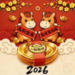 【TLH】《馬到金來・元寶盒福袋》多選和田玉項鍊 (馬年 過年 送禮)禮), , large