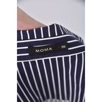 (S) moma質感兩件式藍色上衣二手衣, , large