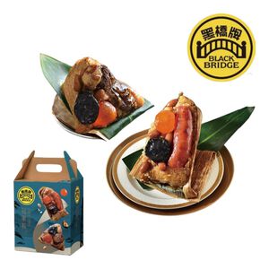 黑橋牌 冠軍雙饗粽禮盒(每盒5粒)