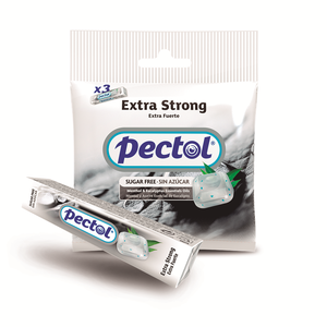 Pectol Extra Strong Sugar free Mint Cand