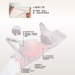 【可蘭霓Clany】舒活女人蕾絲包覆CD內衣(低調灰 6671-61), , large