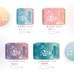 Ultra-Thin Sanitary Pads (24.5 cm / 8 pieces &times; 7 packs) + 1 Pack of Pants-Type Sanitary Pads (2 pieces), , large