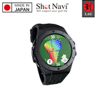 【日本製】Shot Navi Exceeds 高爾夫GPS定位手錶(黑), , large