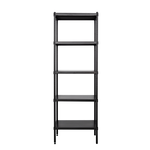 【Y HOUSE】60x35x180cm 5-layer hole-free iron plate storage rack rack iron rack - black paint, , large